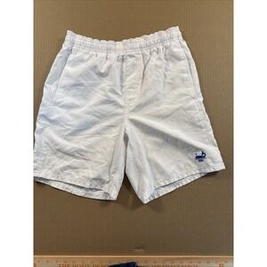 Boast Men's Drawstring Shorts White Small, 7" Inseam